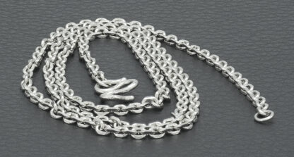 Platinum Odin Link Chain 24" 3mm - Image 3