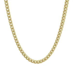 9ct Yellow Gold Franco Chain 18&#8243; 4mm