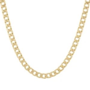 9ct Yellow Gold Curb Chain 24&#8243; 5mm