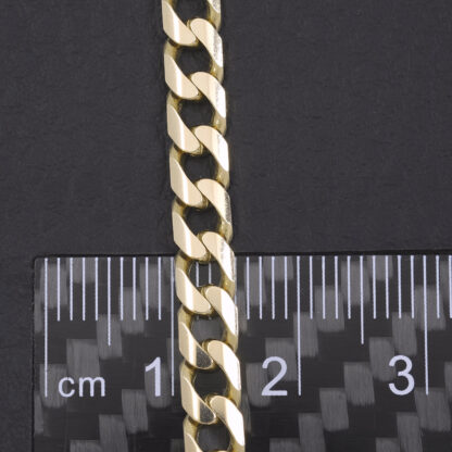 9ct Yellow Gold Curb Chain 24" 5mm - Image 2