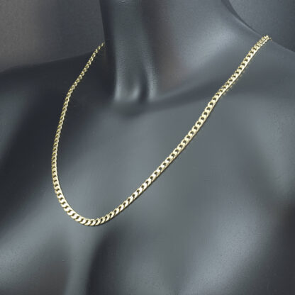 9ct Yellow Gold Curb Chain 24" 5mm - Image 4