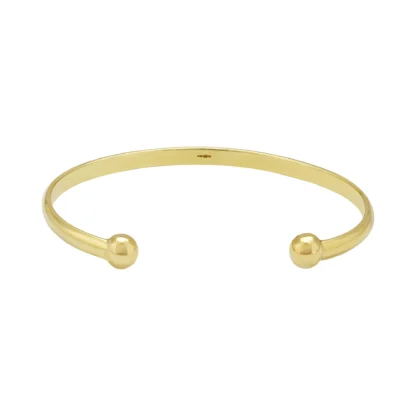 9ct Yellow Gold Torque Bangle