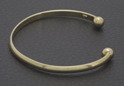 9ct Yellow Gold Torque Bangle - Image 4