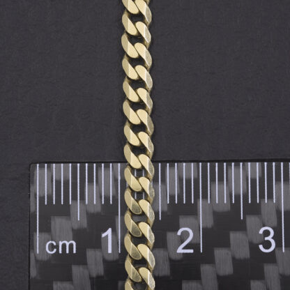 9ct Yellow Gold Cuban Link Chain 20.5″ 3.5mm - Image 5