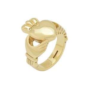 9ct Yellow Gold Claddagh Ring