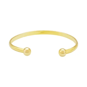 9ct Yellow Gold Torque Bangle