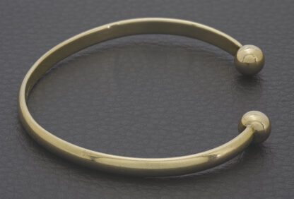 9ct Yellow Gold Torque Bangle - Image 3