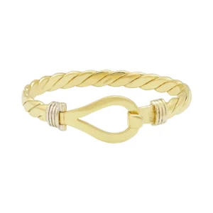 9ct Yellow Gold Loop Bangle