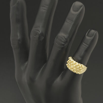 9ct Yellow Gold Keeper Ring - Image 4