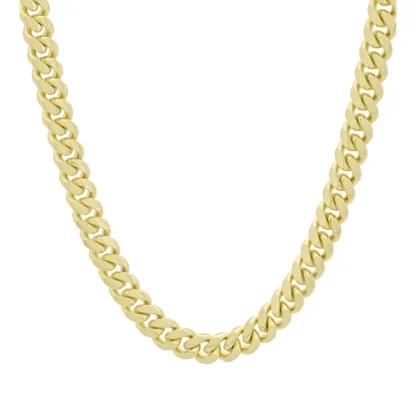 18ct Yellow Gold Cuban Chain 22" 6mm