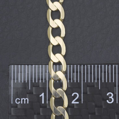 9ct Yellow Gold Curb Chain 20" 5mm - Image 5