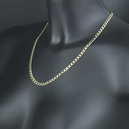 9ct Yellow Gold Curb Chain 20" 5mm - Image 3