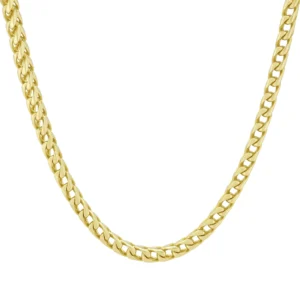 9ct Yellow Gold Franco Chain 25&#8243; 3.5mm