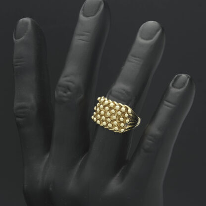 9ct Yellow Gold Keeper Ring - Image 4