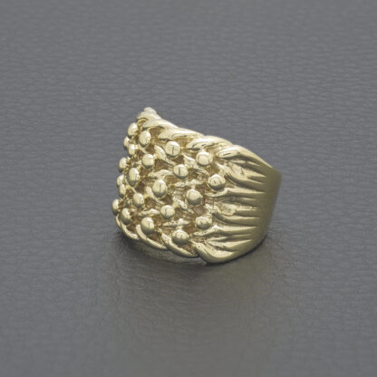 9ct Yellow Gold Keeper Ring - Image 3