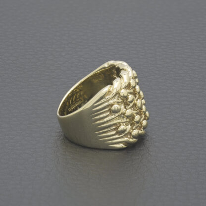 9ct Yellow Gold Keeper Ring - Image 2