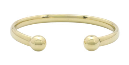 9ct Yellow Gold Torque Bangle