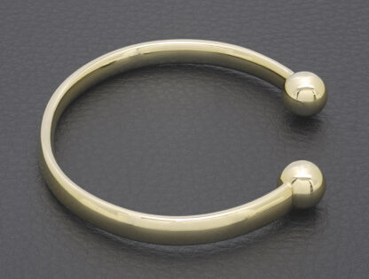 9ct Yellow Gold Torque Bangle - Image 2