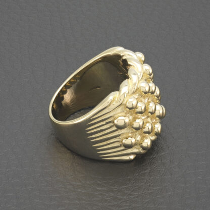 9ct Yellow Gold Keeper Ring - Image 3