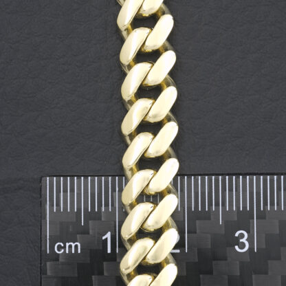 9ct Yellow Gold Cuban Chain 32″ 8mm - Image 2