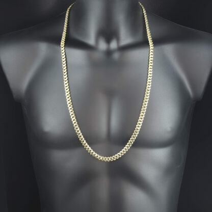 9ct Yellow Gold Cuban Chain 32″ 8mm - Image 4