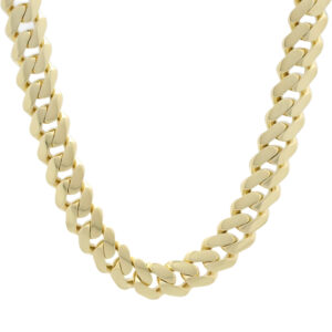 9ct Yellow Gold Cuban Chain 24&#8243; 11.5mm