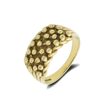 9ct Yellow Gold Keeper Ring