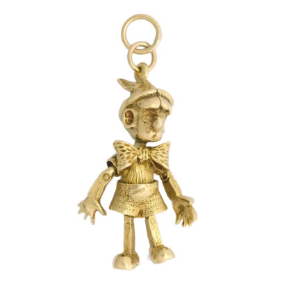 9ct Yellow Gold Pinocchio Pendant