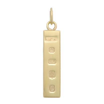 9ct Yellow Gold Ingot Pendant