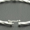 9ct White Gold Bangle - Image 3