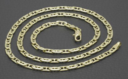 14ct Yellow Gold Marina Chain 22" 4mm - Image 5