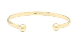 9ct Yellow Gold Torque Bangle