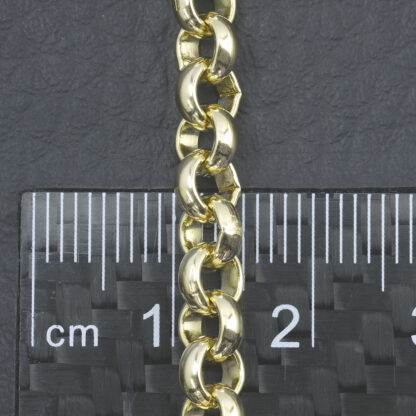 9ct Yellow Gold Belcher Chain 30" 5mm - Image 3