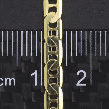 9ct Yellow Gold Marina 8" 3.5mm - Image 4