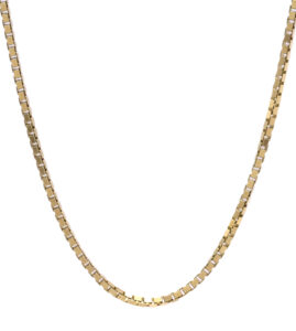 9ct Yellow Gold Box Link Chain 30&#8243; 2mm