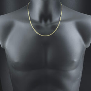 18ct Yellow Gold Marina Chain 21&#8243; 3mm