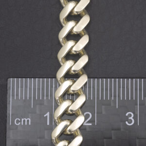 9ct Yellow Gold Cuban Bracelet 7.5&#8243; 7mm