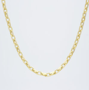 9ct Yellow Gold Box Belcher Chain 20.5&#8243; 3mm