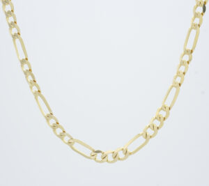 9ct Yellow Gold Figaro Chain 20&#8243; 5.5mm