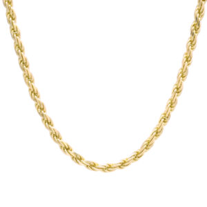 9ct Yellow Gold Rope Chain 30.5&#8221; 3.5mm