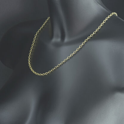 9ct Yellow Gold Belcher Chain 22.5" 4mm - Image 2