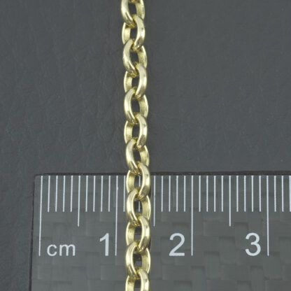 9ct Yellow Gold Belcher Chain 22.5" 4mm - Image 4
