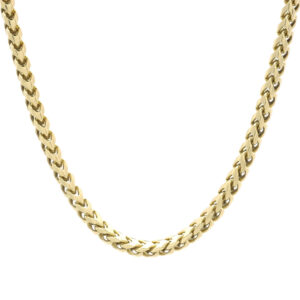 9ct Yellow Gold Franco Chain 19.5&#8221; 3.5mm