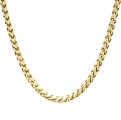 9ct Yellow Gold Franco Chain 19.5'' 3.5mm