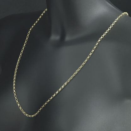 9ct Yellow Gold Belcher Chain 28.5" 3mm - Image 3