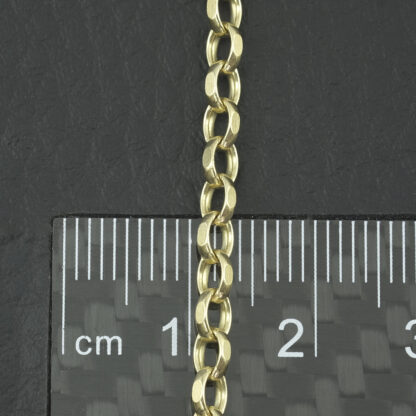 9ct Yellow Gold Belcher Chain 28.5" 3mm - Image 2