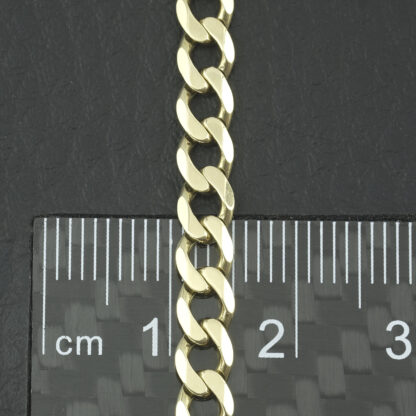 9ct Yellow Gold Curb Chain 20.5" 4.5mm - Image 2