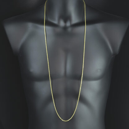 9ct Yellow Gold Franco Chain 40" 2.5mm - Image 3
