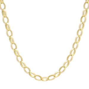 9ct Yellow Gold Belcher Chain 24&#8243; 5.5mm