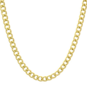 18ct Yellow Gold Curb Chain 20&#8243; 5.5mm